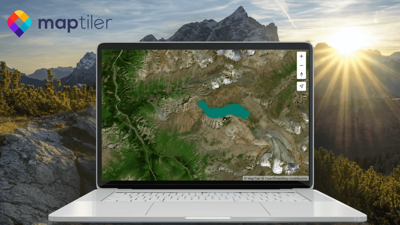 MapTiler header