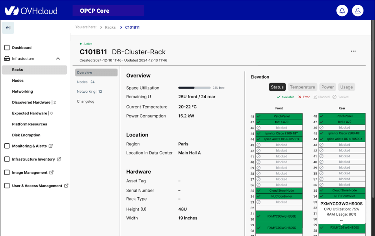 Un inventaire matériel automatique