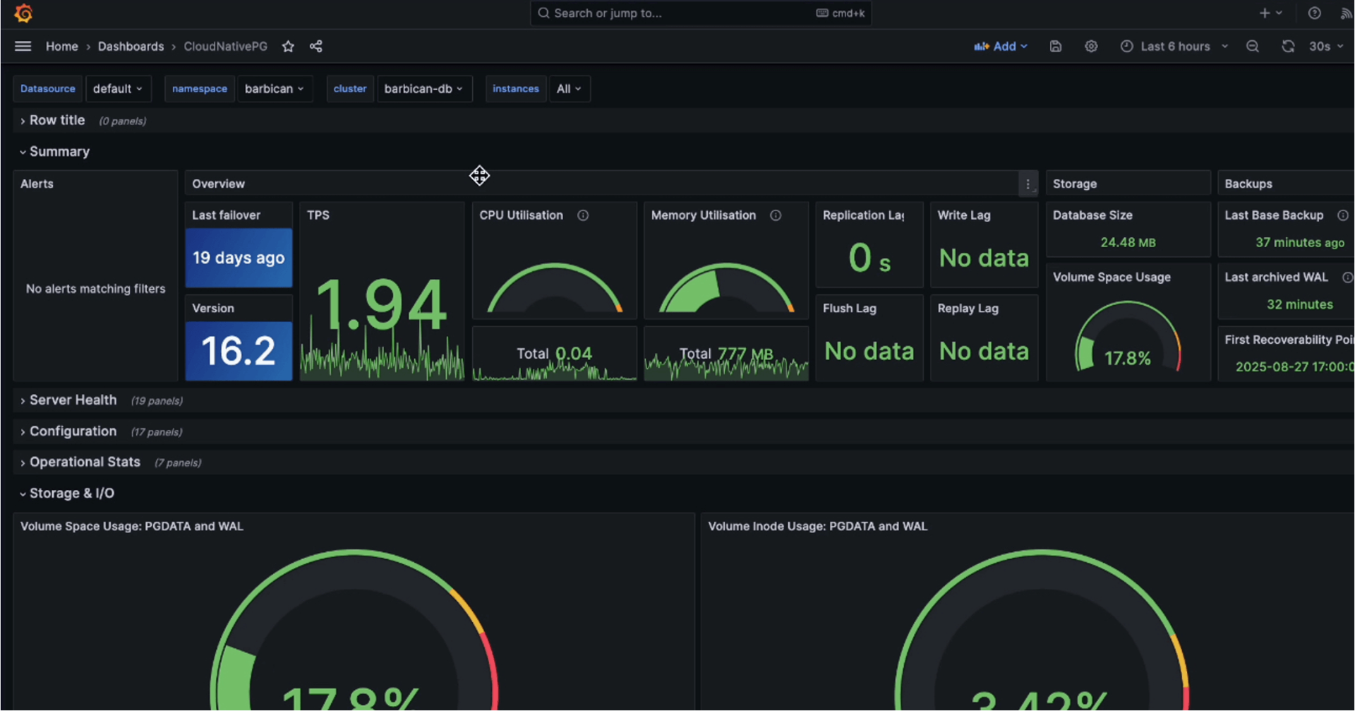 Observabilité intégrée, alerte et logs