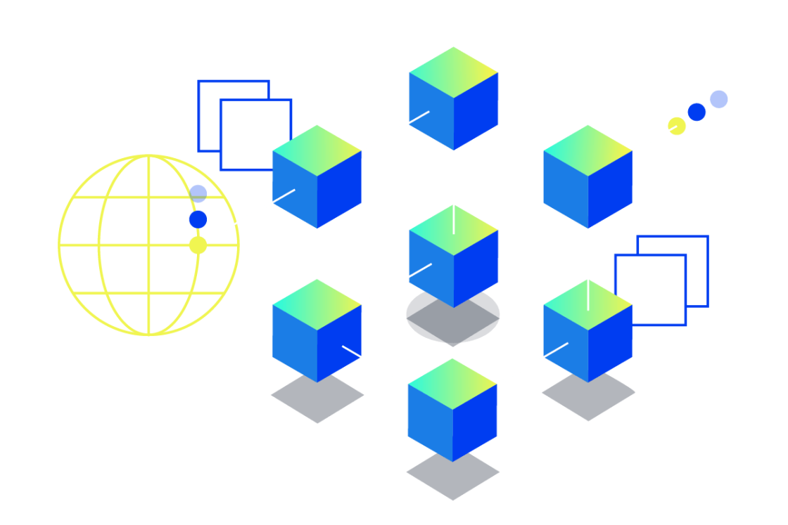 Blockchain hero - transparent