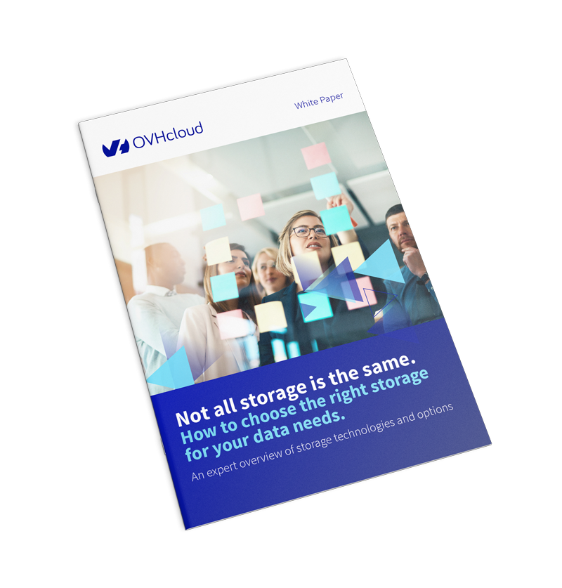 Types of storage white paper cover preview