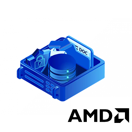 baremetal with AMD logo black