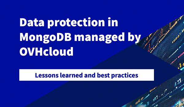 Best practices guide by MongoDB & OVHcloud