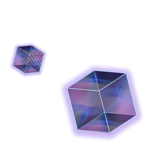 blockchain cubes v2 hero concept