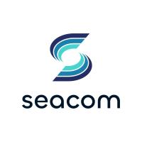 seacom logo white background